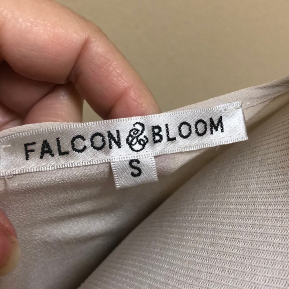 NWOT Falcon & Bloom silk blouse - Picture 7 of 8